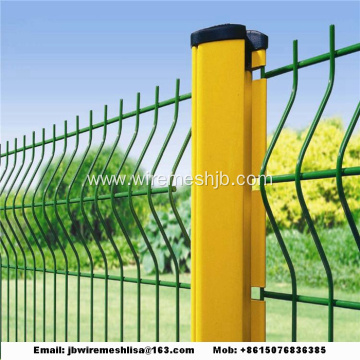 Peach Post Welded Wire Mesh Fence